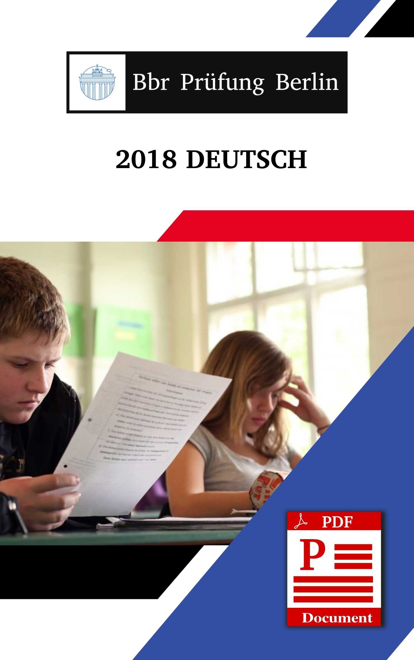 BBR Prüfung Berlin 2018 Deutsch: Übungen und Aufgaben