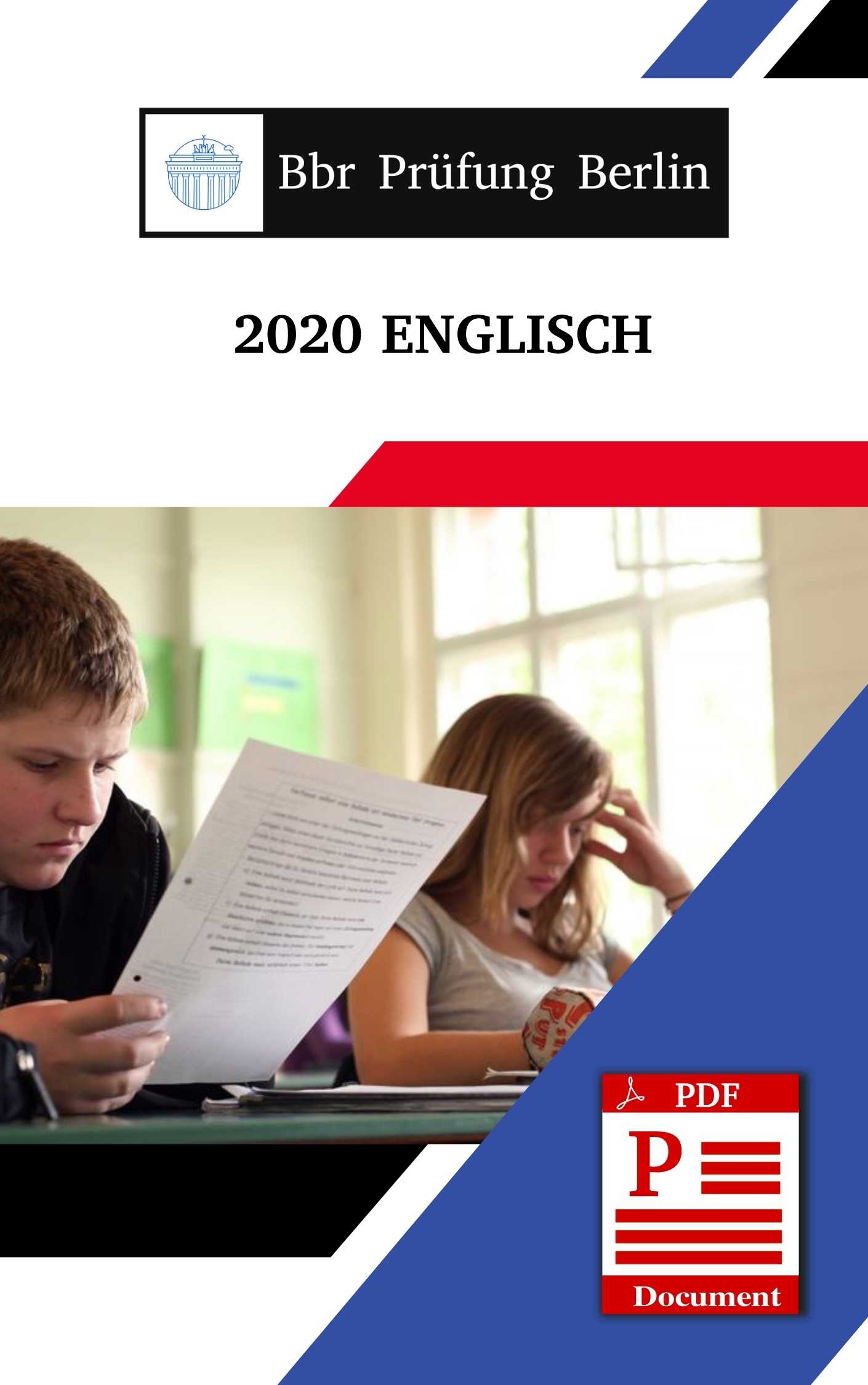 BBR Prüfung Berlin 2020 Englisch: Übungen und Aufgaben